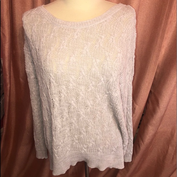 Free People Sweaters - Free people light grey sweater size s
